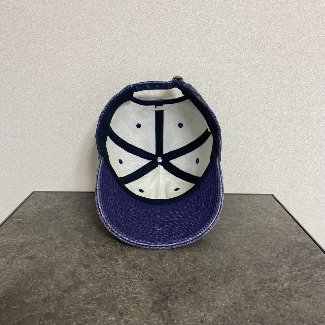 (OS) 슈프림 S로고 볼캡 모자 피그먼트 네이비 상품이미지5
