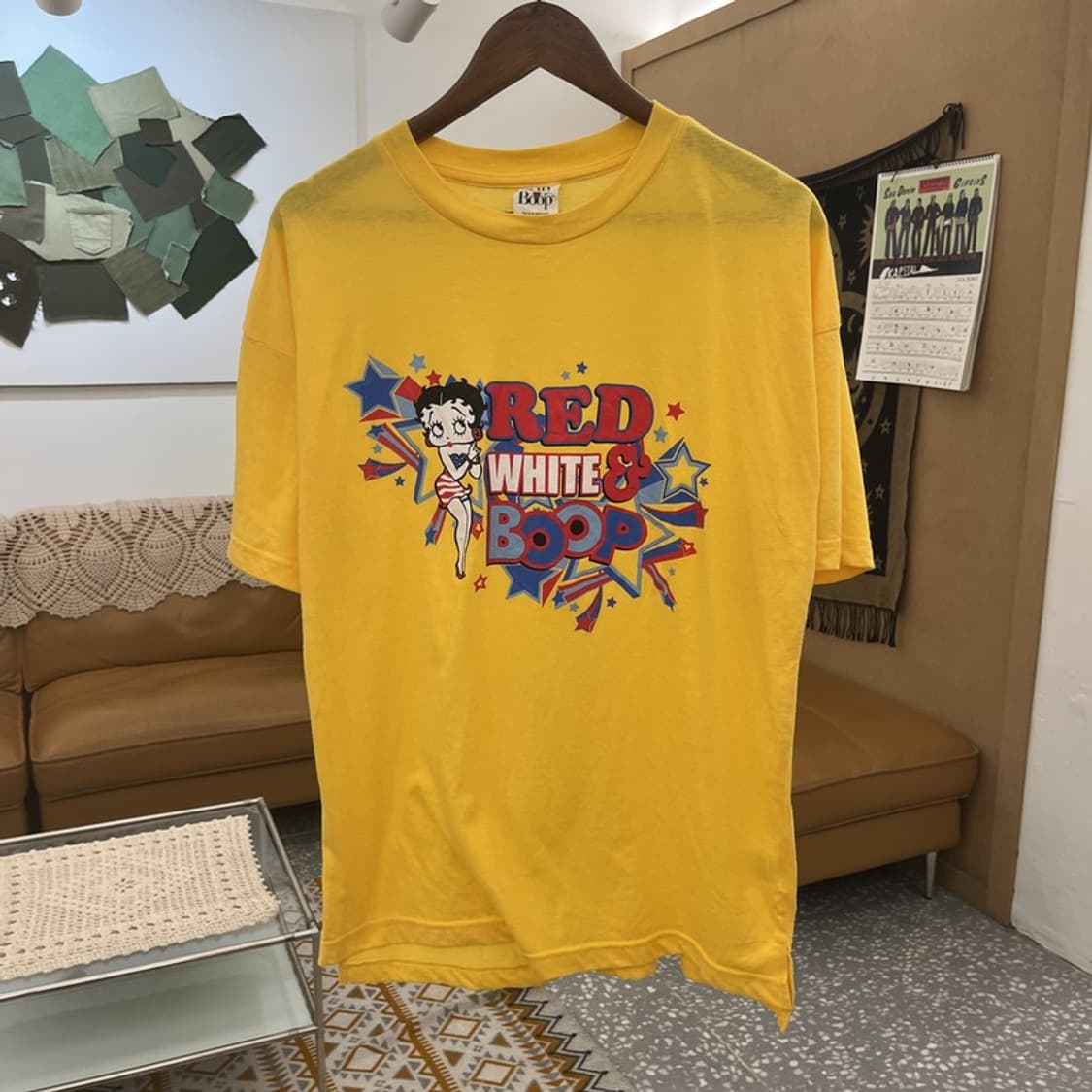 베티붑 올드스쿨 레트로 키치 90's 프린팅 반팔티 F C10981 상품이미지3