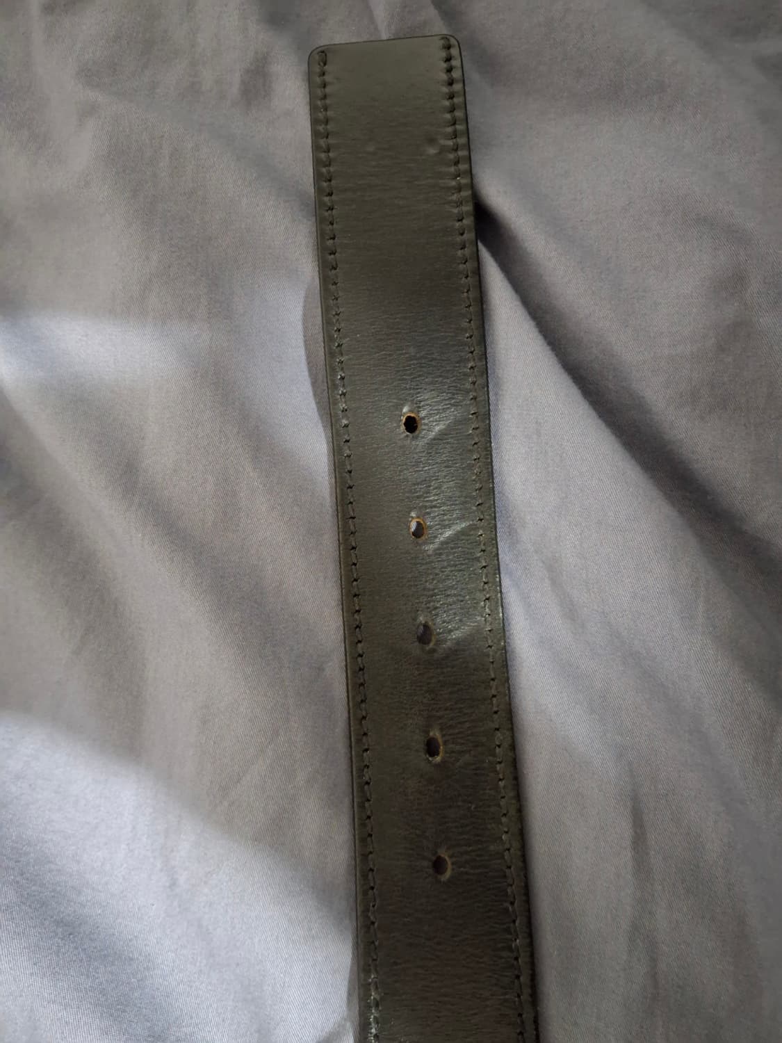 [87] 디올 옴므 은장 무광 D벨트 상품이미지6