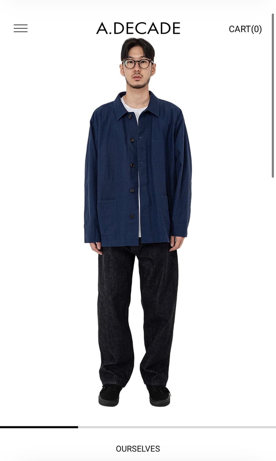 아워셀브스 프렌치 워크자켓 상품이미지3