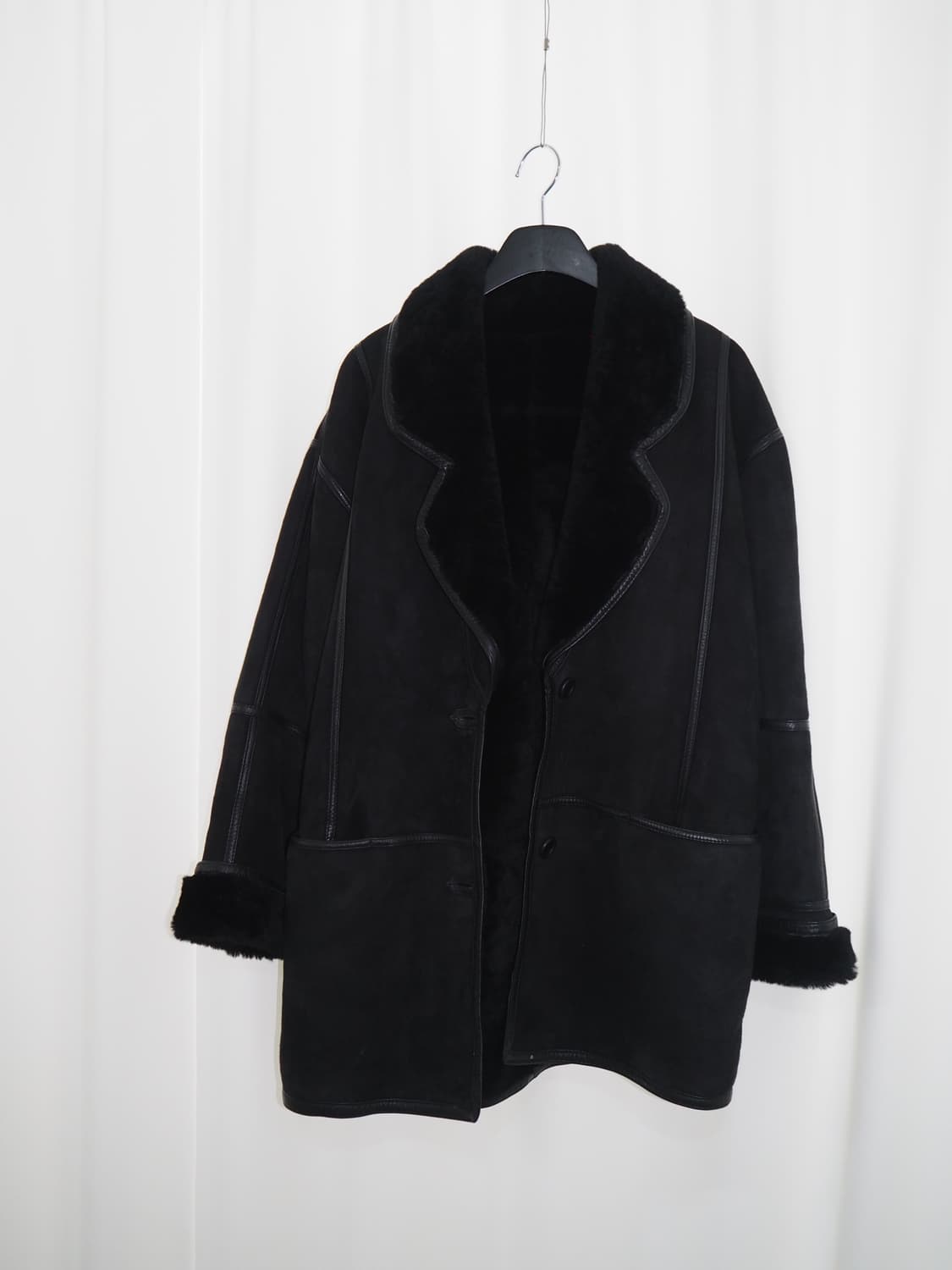 1990's vintage mouton coat  상품이미지2