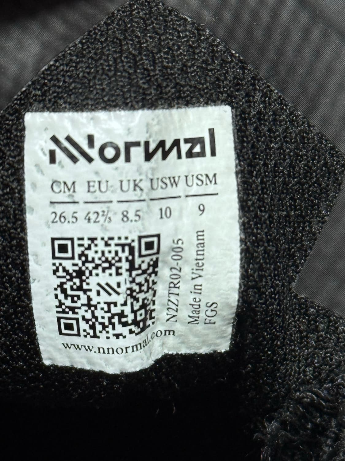 노말(NNormal) 토미르 1 올블랙 판매합니다. 상품이미지4