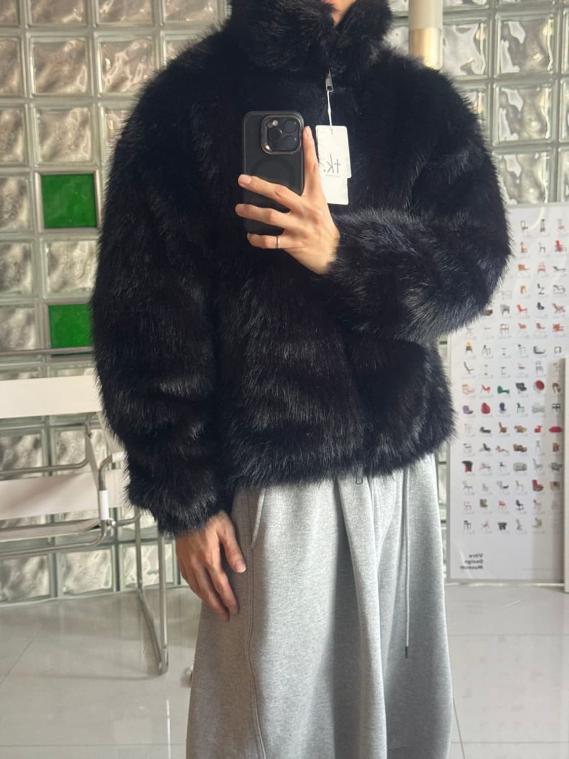 MIX FAKE FUR BLOUSON  블루종 상품이미지2