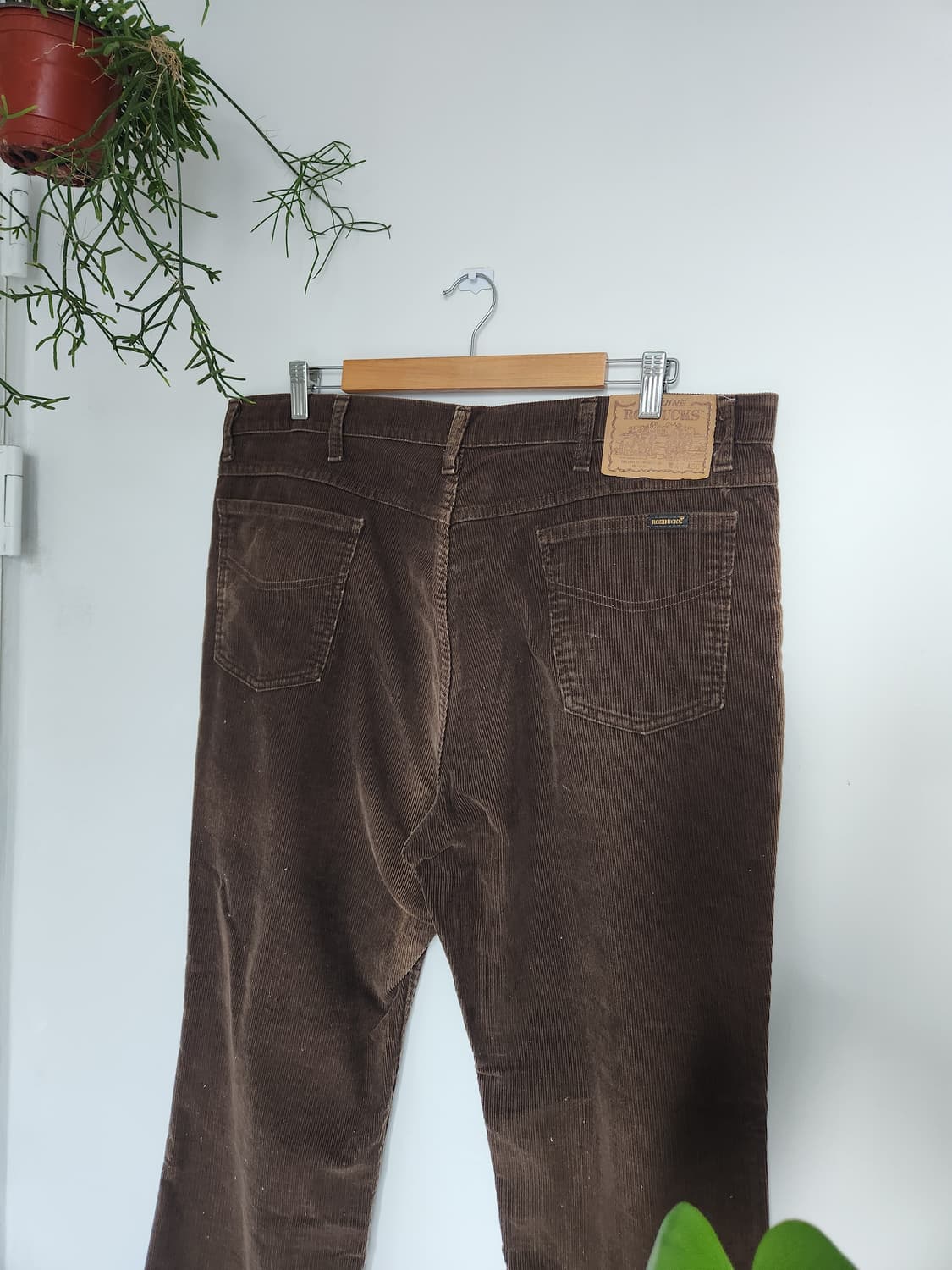 80s 시어즈 로어벅 코듀로이 세미 부츠컷 팬츠(USAmade) 상품이미지6