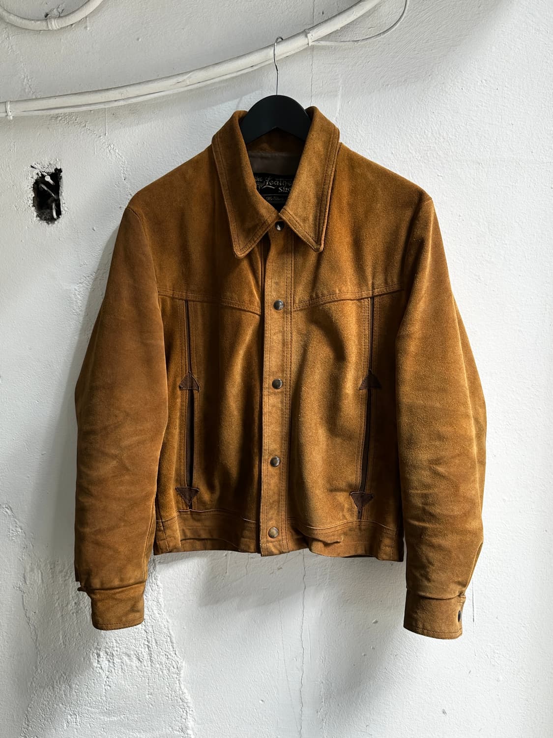 80's 빈티지 Sears 시어스 스웨이드 웨스턴 자켓 상품이미지1