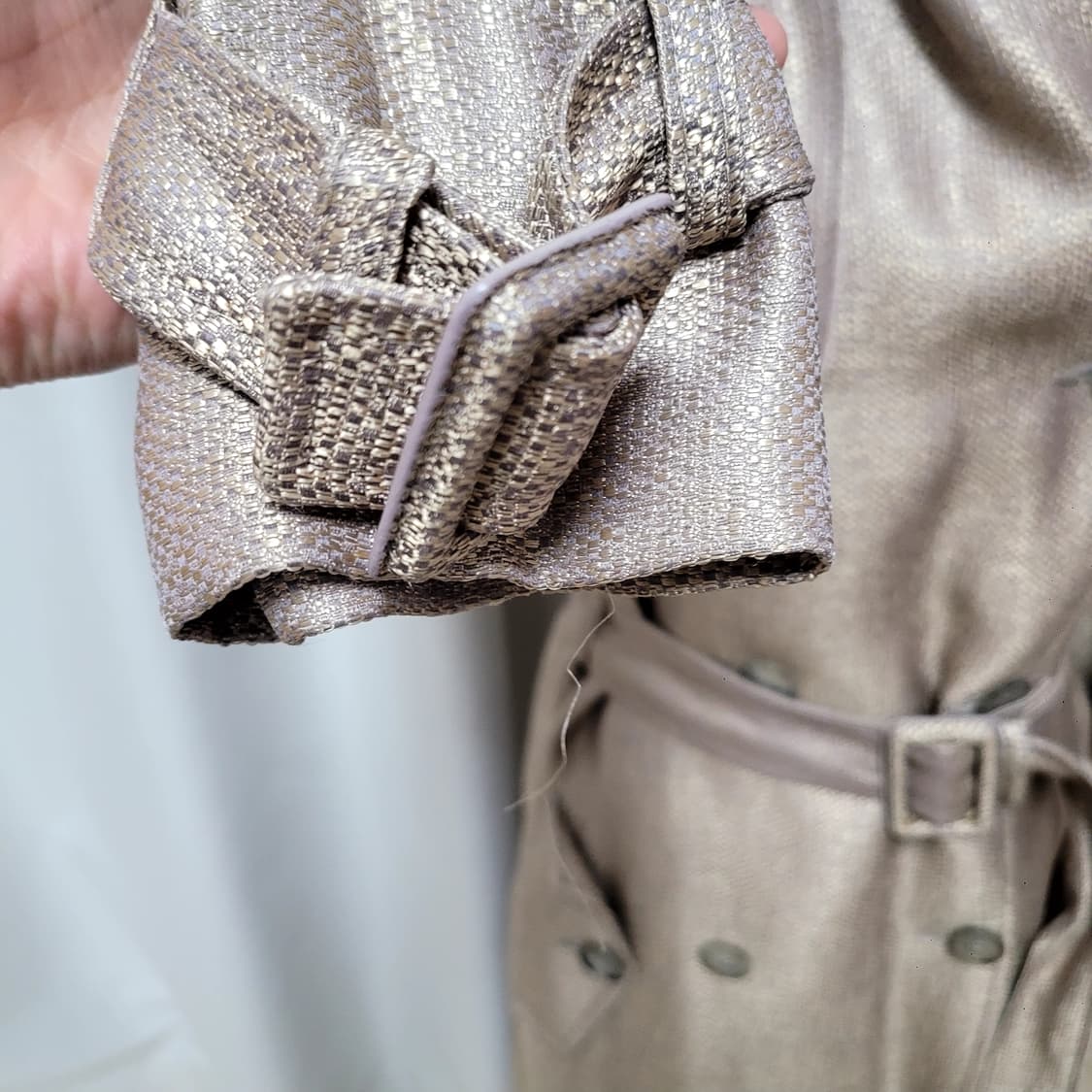 구찌 실크 트렌지코트 상품이미지5