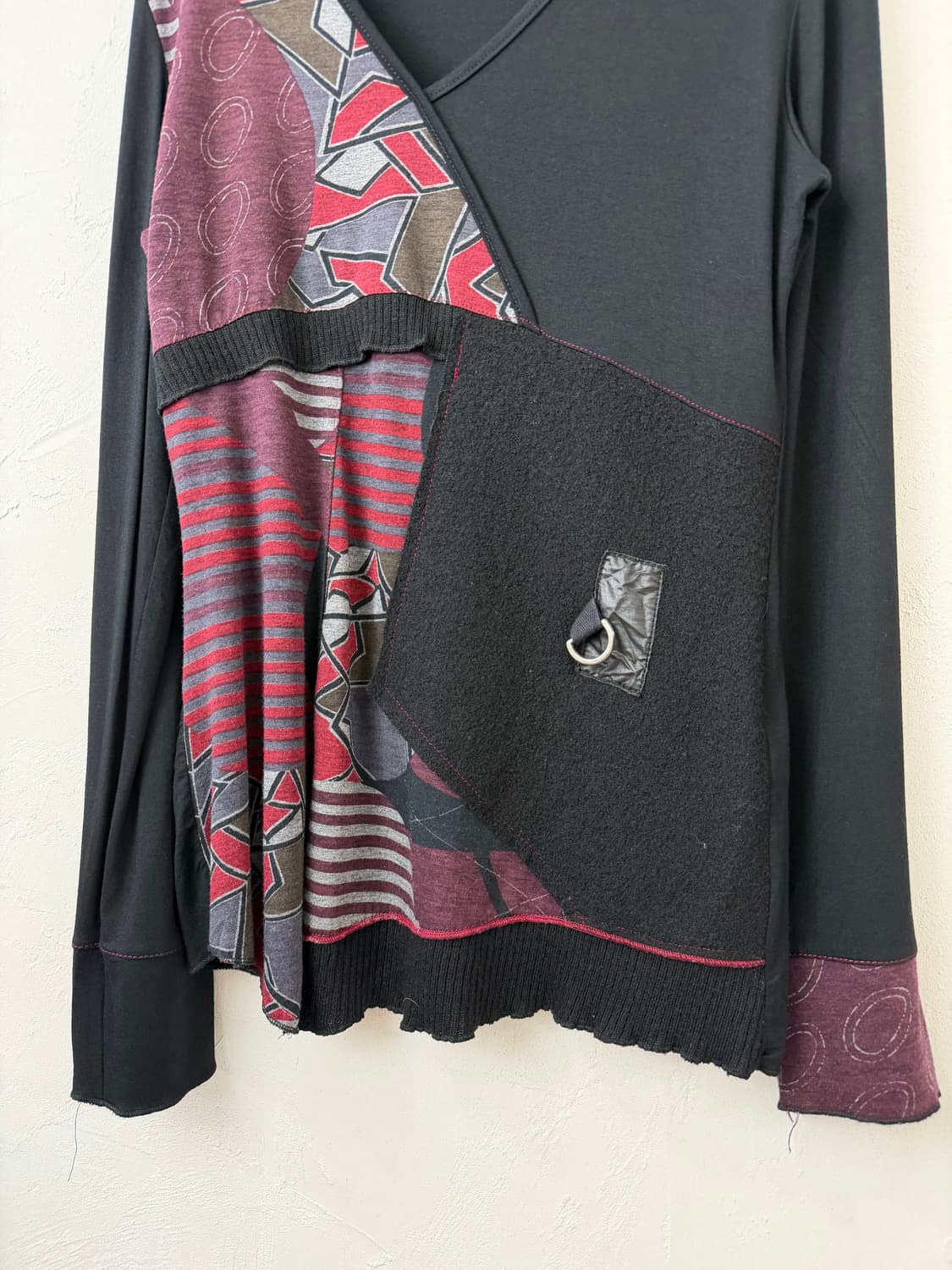 Jeune D'AZUR 믹스드 패브릭 탑 (MADE IN FRANCE) 상품이미지4