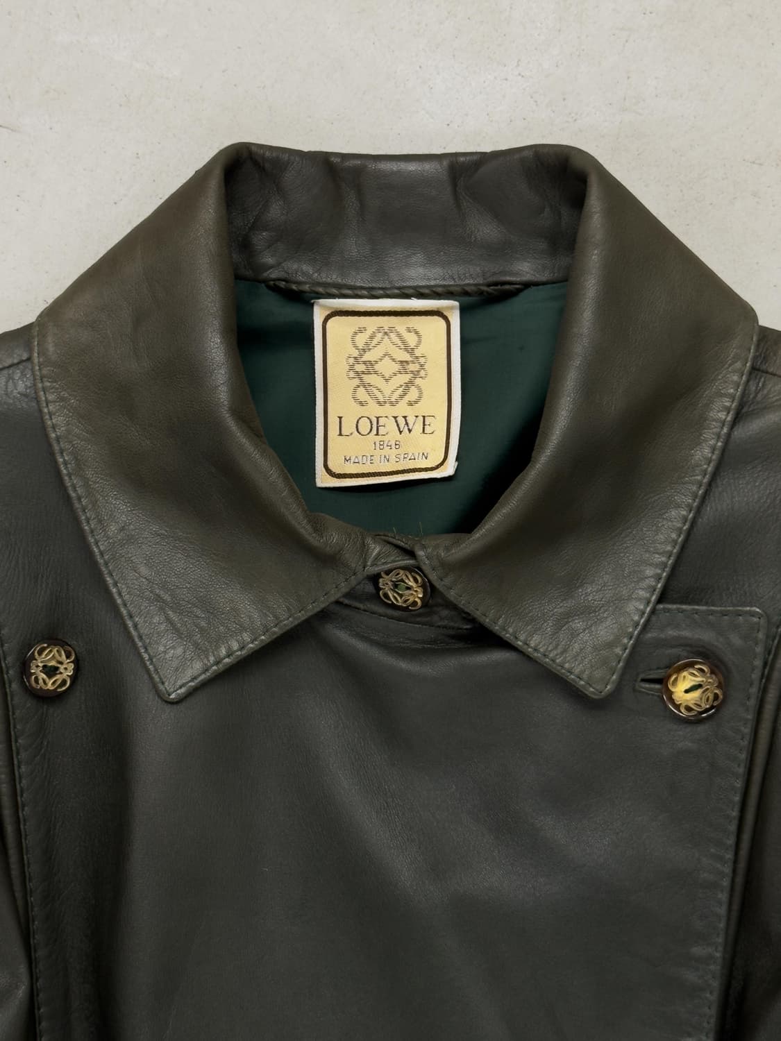 로에베 레더 코트 상품이미지2