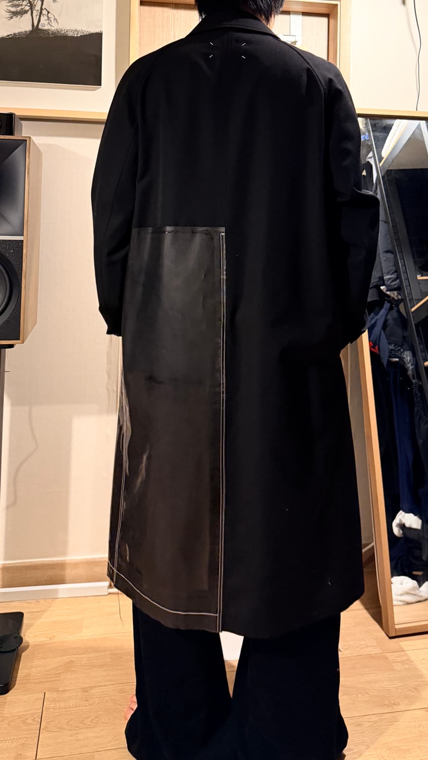 19S/S 마르지엘라 트렌치 스티치 맥코트 50size 실착사진o 상품이미지10