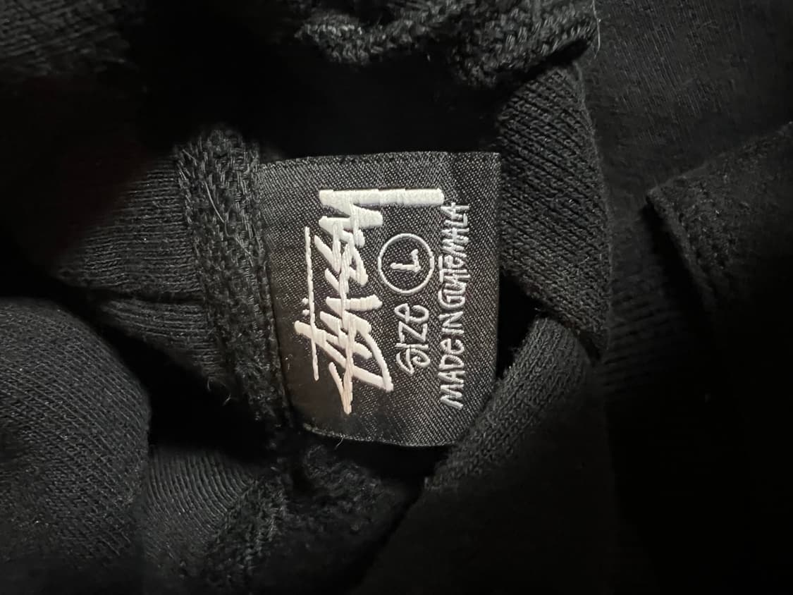 스투시 후드티 블랙 L사이즈 상품이미지4