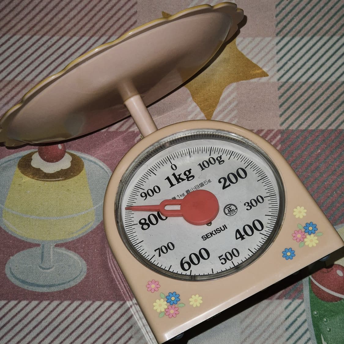 98s 고전 키티 플로랄 아날로그 저울 상품이미지9