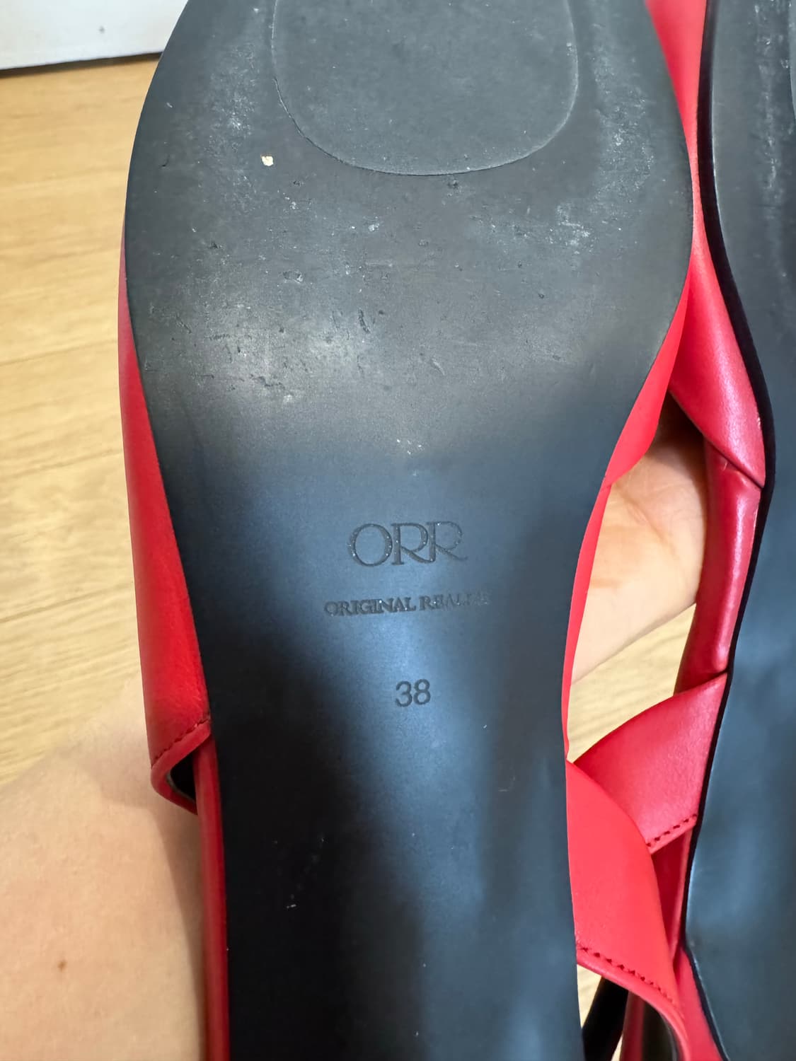 ORR 오르 레드 슬링백 상품이미지6