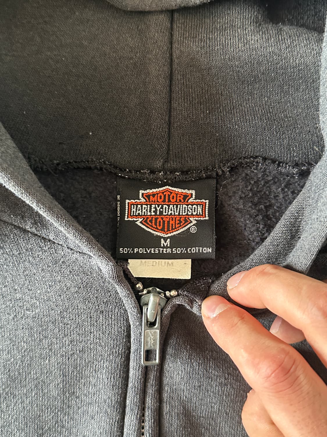 Harley-Davidson 로고 집업 후드 상품이미지4