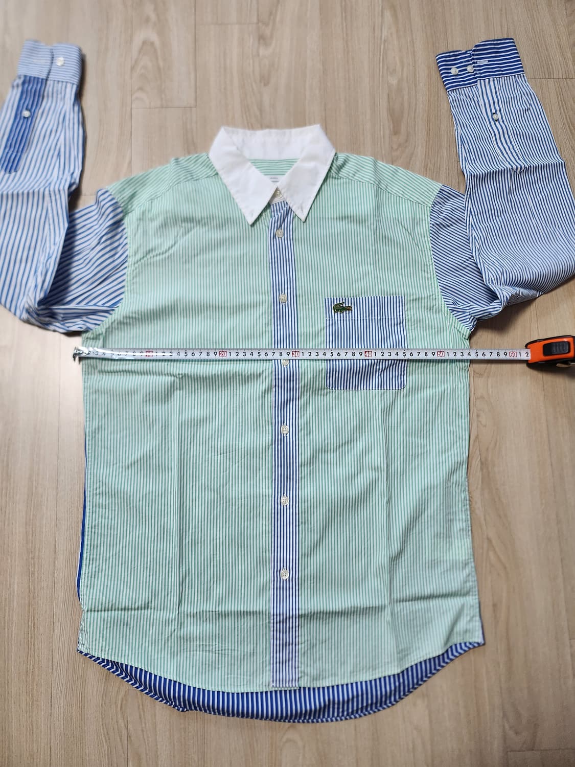 라코스테 스트라이프티셔츠 (S 상품이미지5