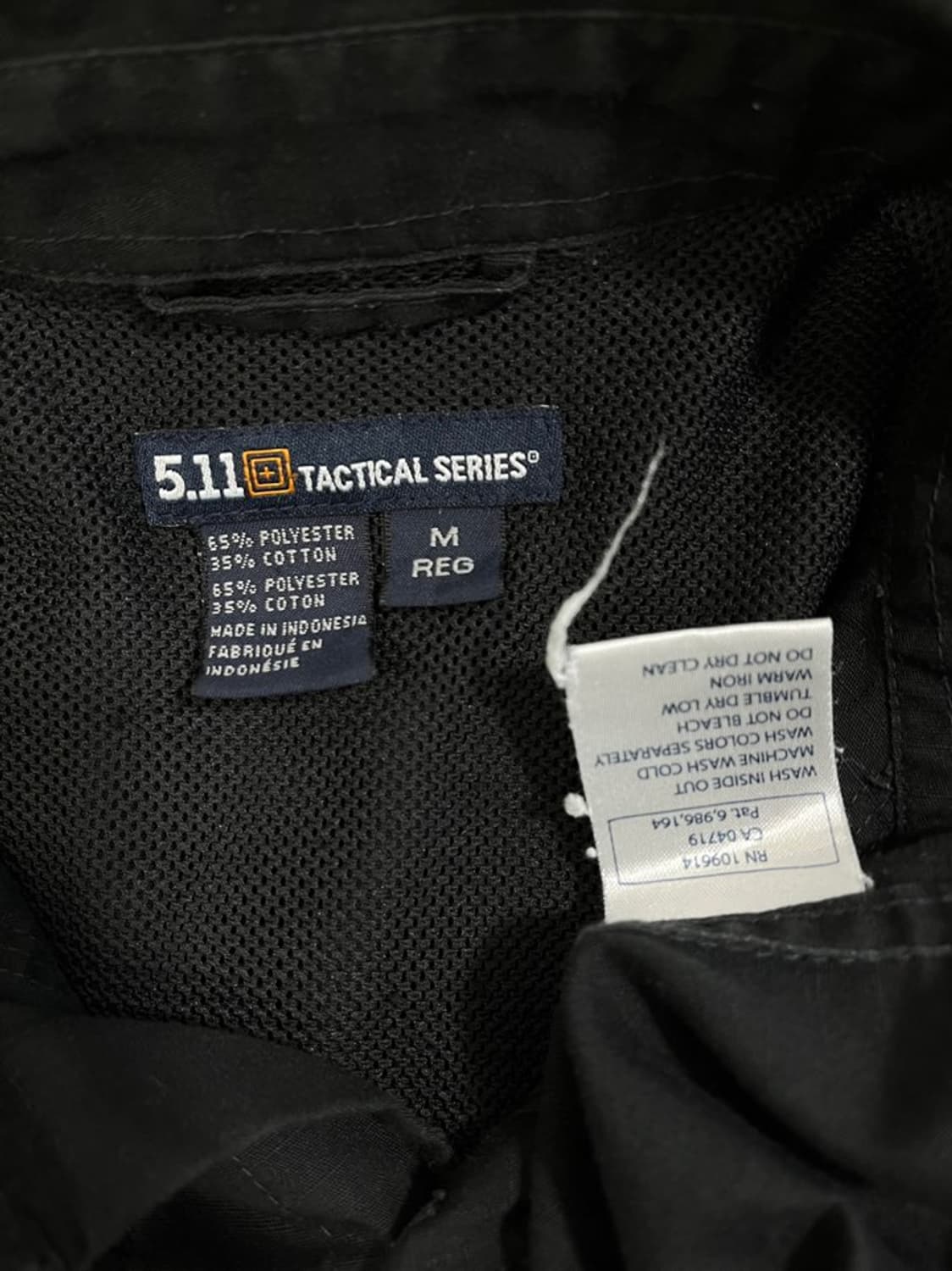 511택티컬 블랙 셔츠/#3324 상품이미지5