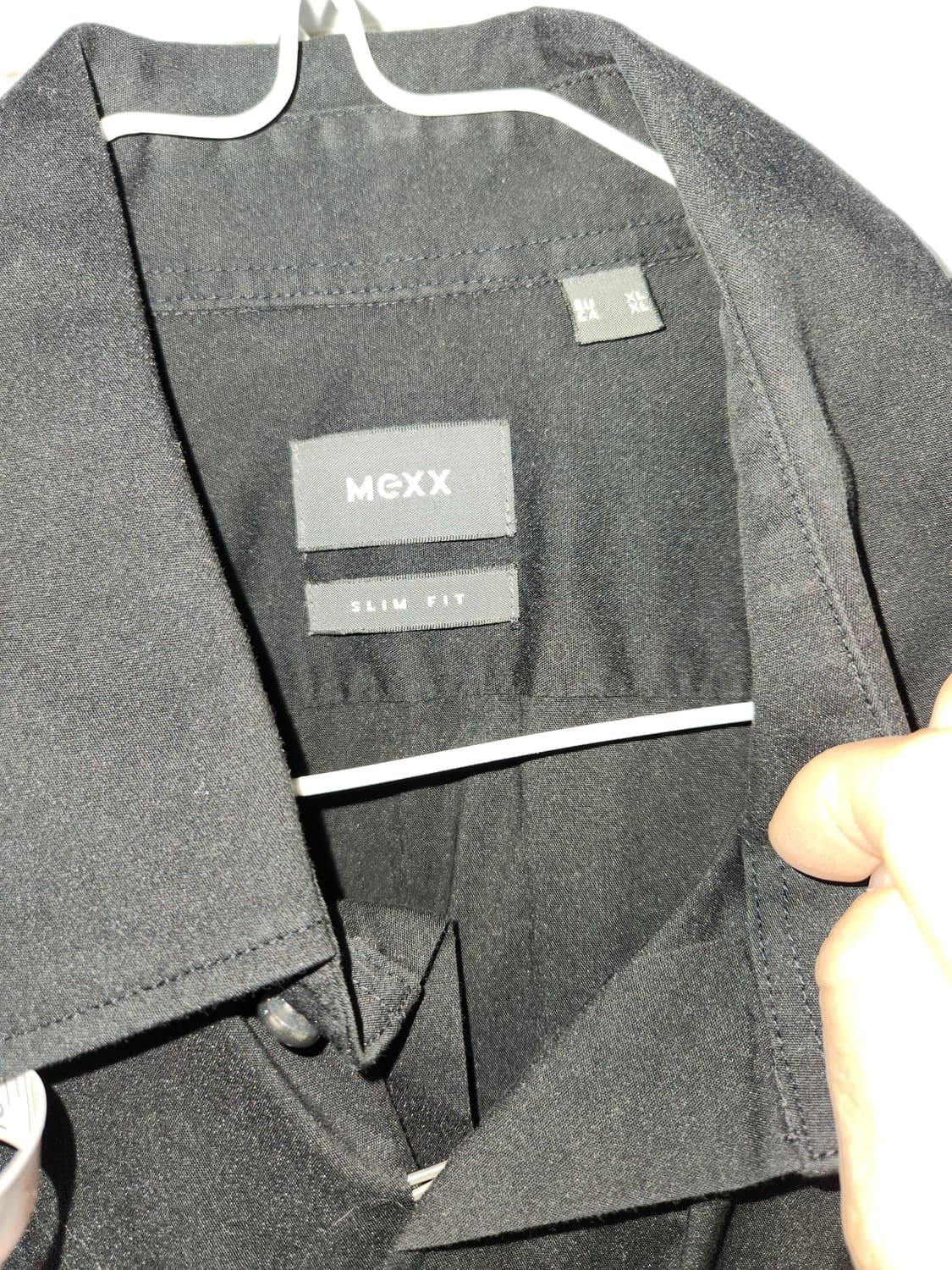 MEXX 남성 블랙 셔츠 슬림핏 XL 상품이미지3