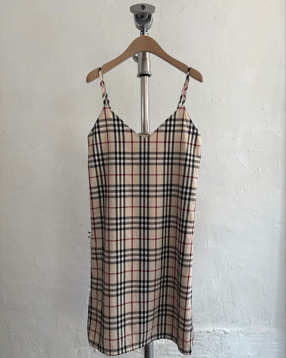 Burberry 버버리 노바체크 실크 뷔스티에 원피스 상품이미지4