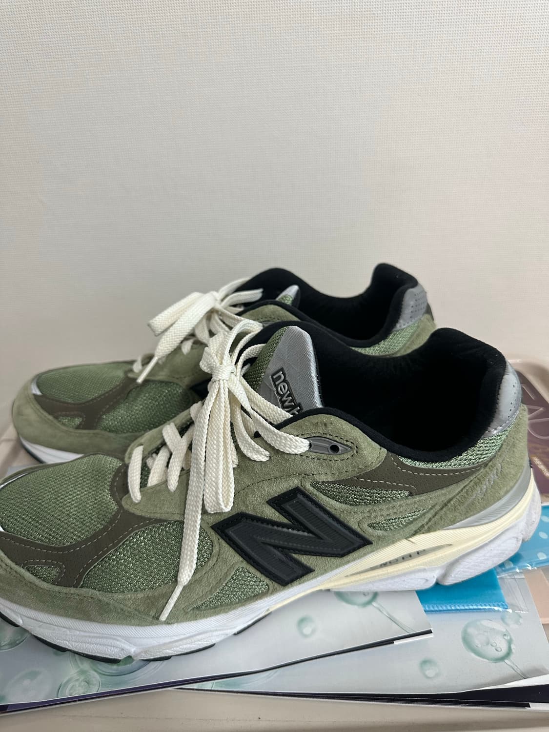 뉴발란스 자운드 990v3 올리브 290 상품이미지2