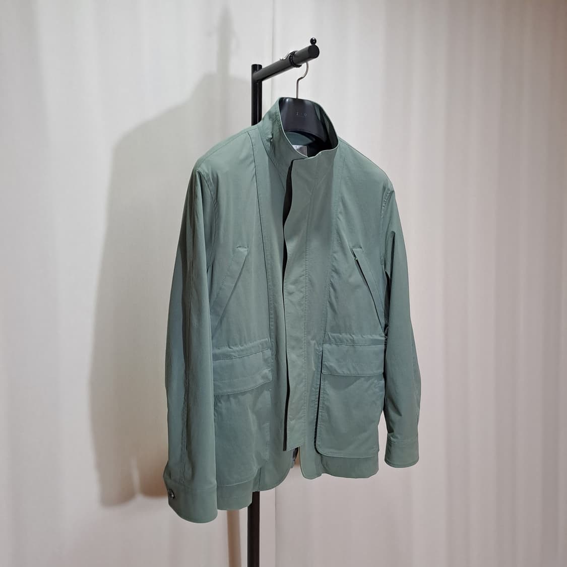 (새상품급) 타임옴므 21ss 스탠카라 싱글자켓 105 B130 상품이미지3