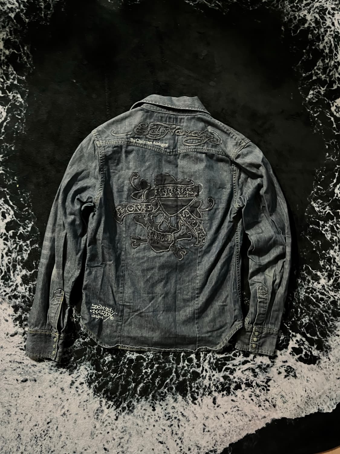 에드하디깔 펑크 데님청자켓 상품이미지2