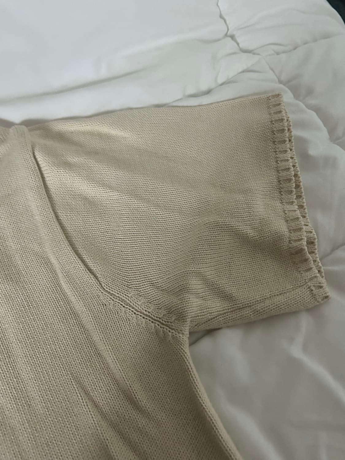 세터 나폴리 코튼 니트 반팔 상품이미지4