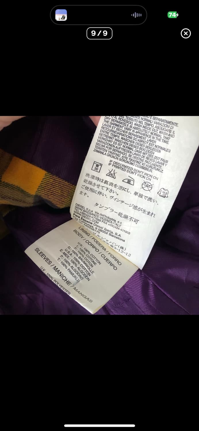 디젤 워크자켓 상품이미지8