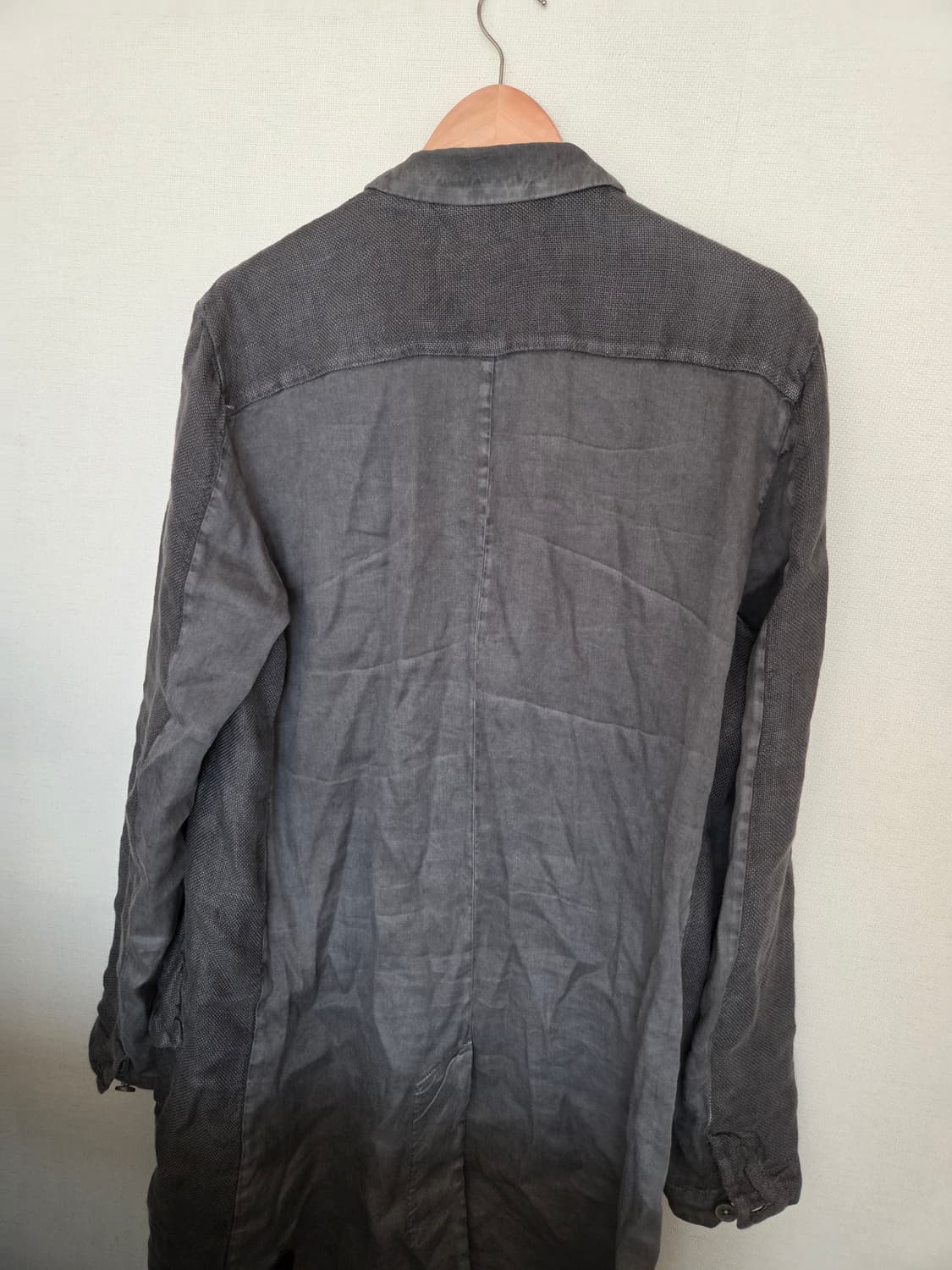 트랜짓 린넨 코트 m 상품이미지4