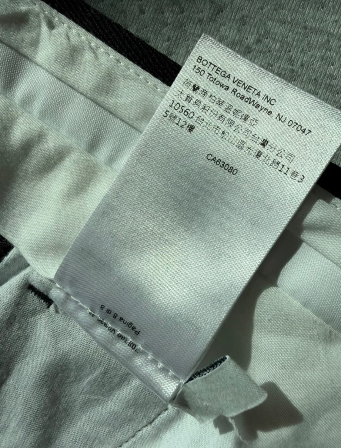 보테가 베네타 여성 와이드 슬랙스 블랙 40 새상품 상품이미지8