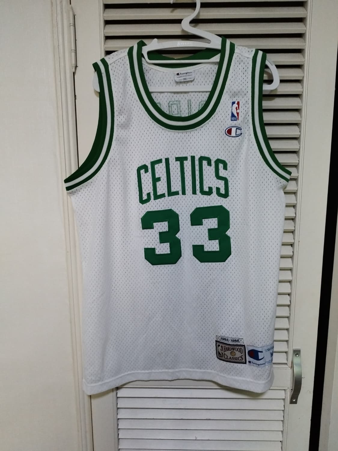 M사이즈 챔피온 NBA 90'S 래리버드 보스턴셀틱스 스윙맨 져지 상품이미지2