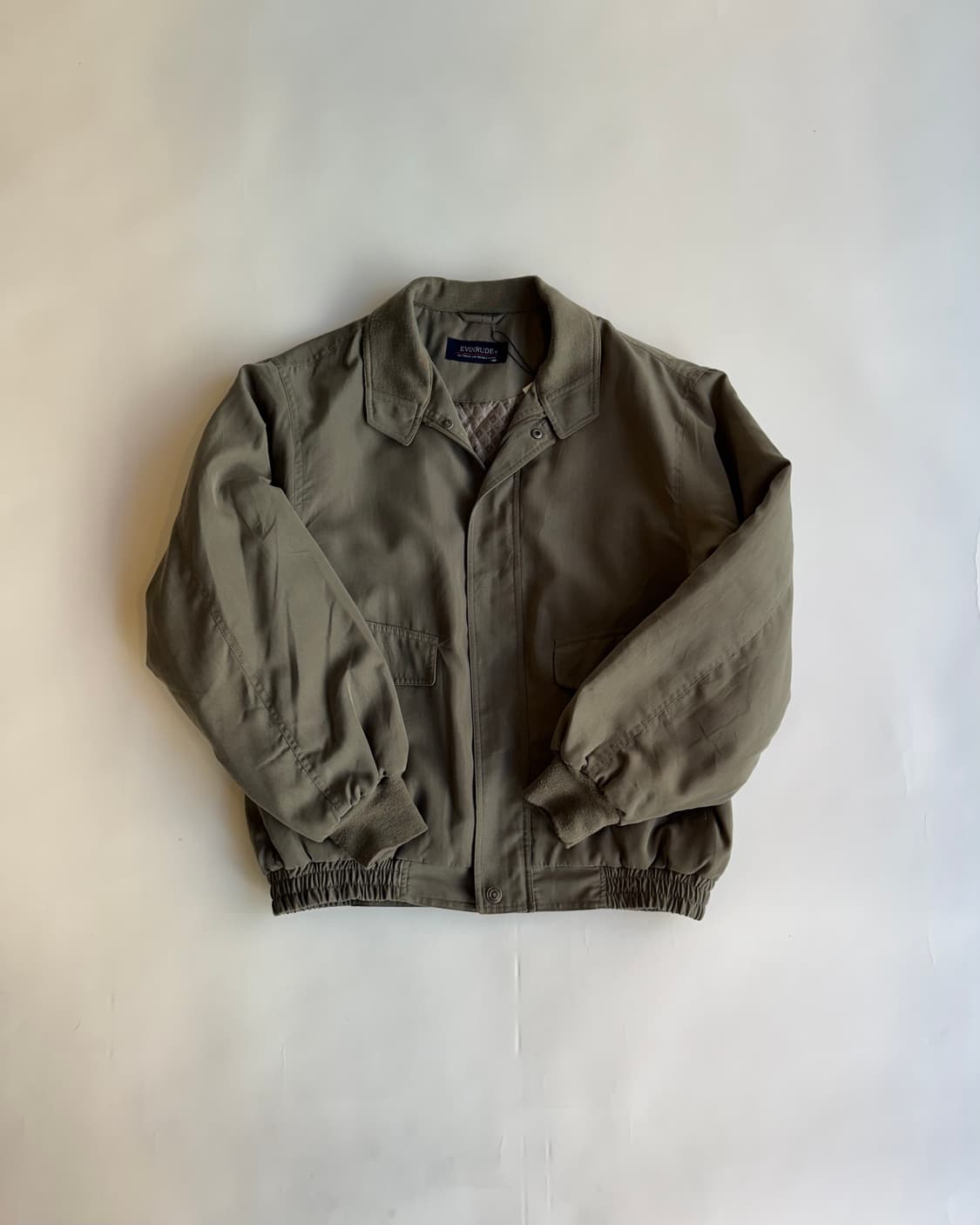 Washed Cotton Bomber Jacket 상품이미지1