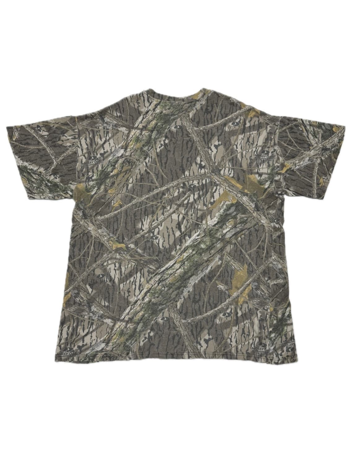 90s-00s 리얼트리 패턴 빈티지 반팔 티셔츠 XL 상품이미지2