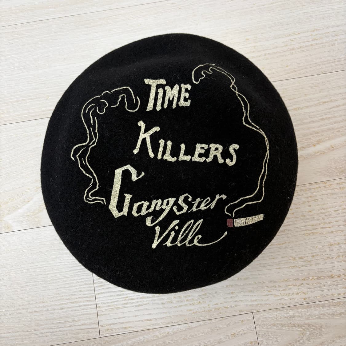 글래드핸드 갱스터빌 베레모 타임킬러스 블랙 상품이미지1