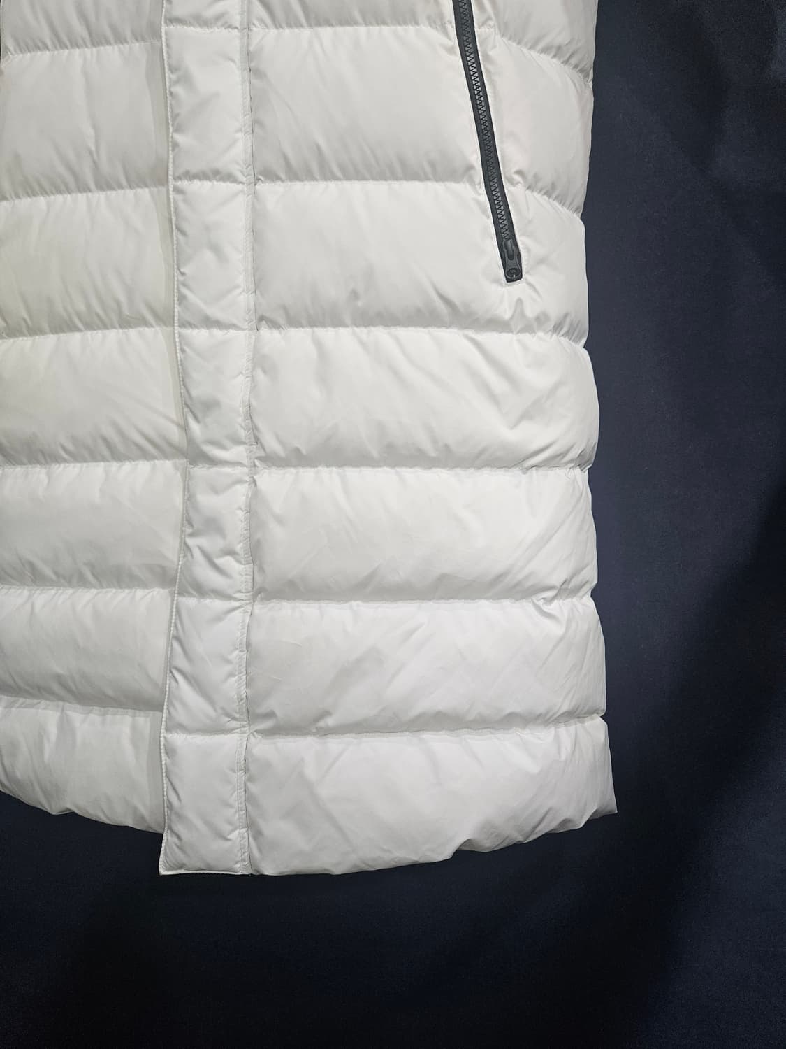 나이키 화이트컬러 남성 100 덕다운 롱패딩  상품이미지6