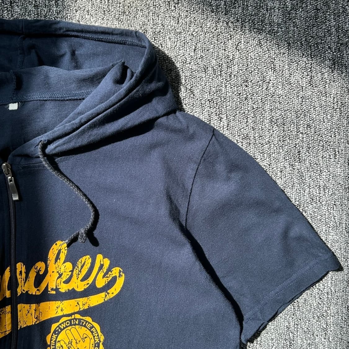 빈티지 y2k 반팔 후드집업  상품이미지3