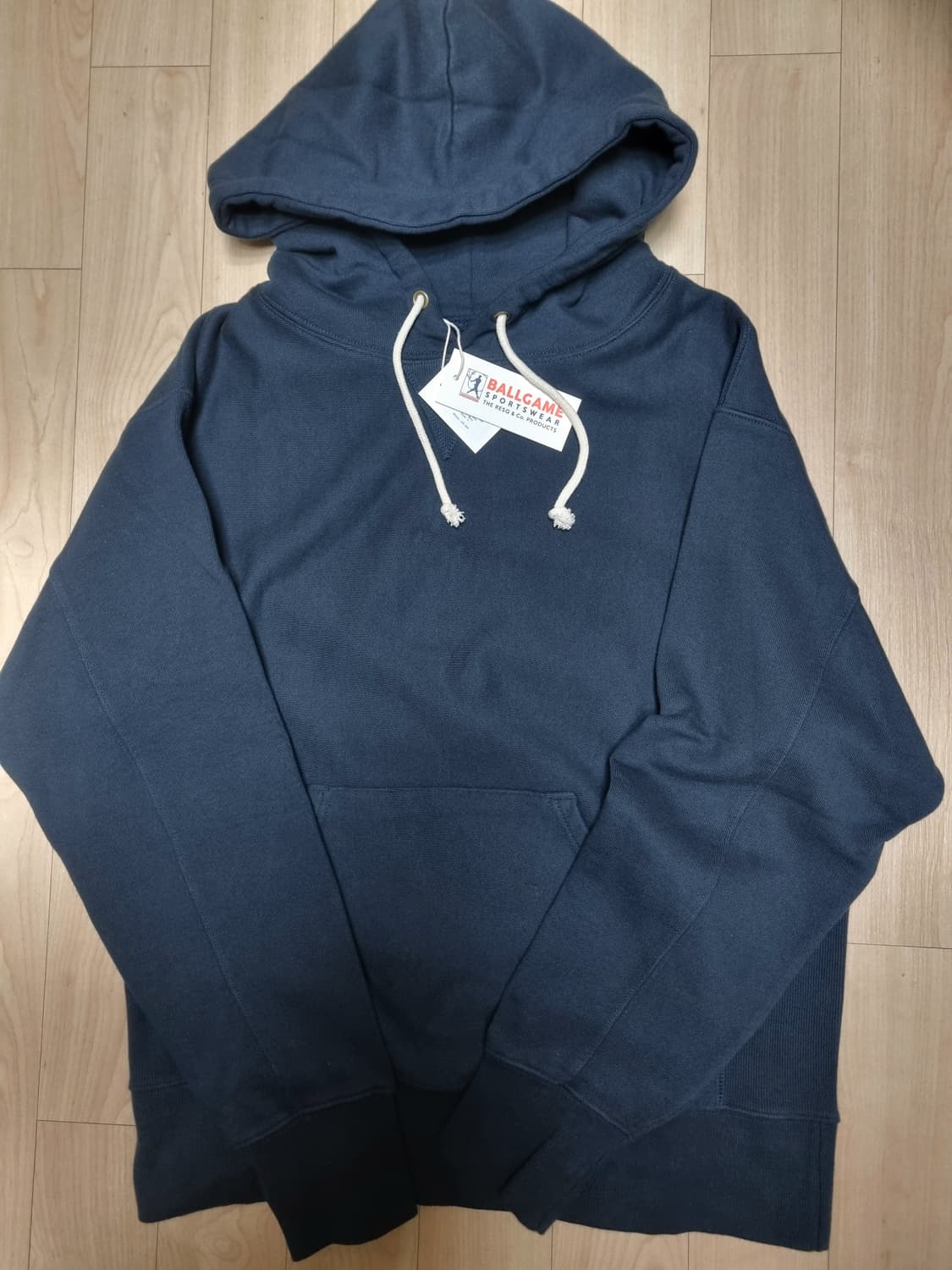 더레스큐 The RESQ 클래식 후디 네이비 L 상품이미지1