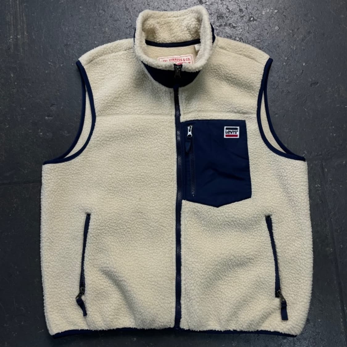 100 리바이스 후리스 조끼  상품이미지1