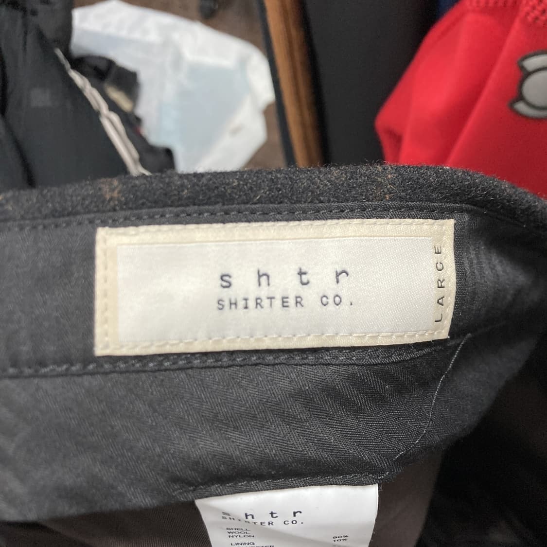 Shirter Co 택새상품 남성울슬랙스팬츠 32  상품이미지4