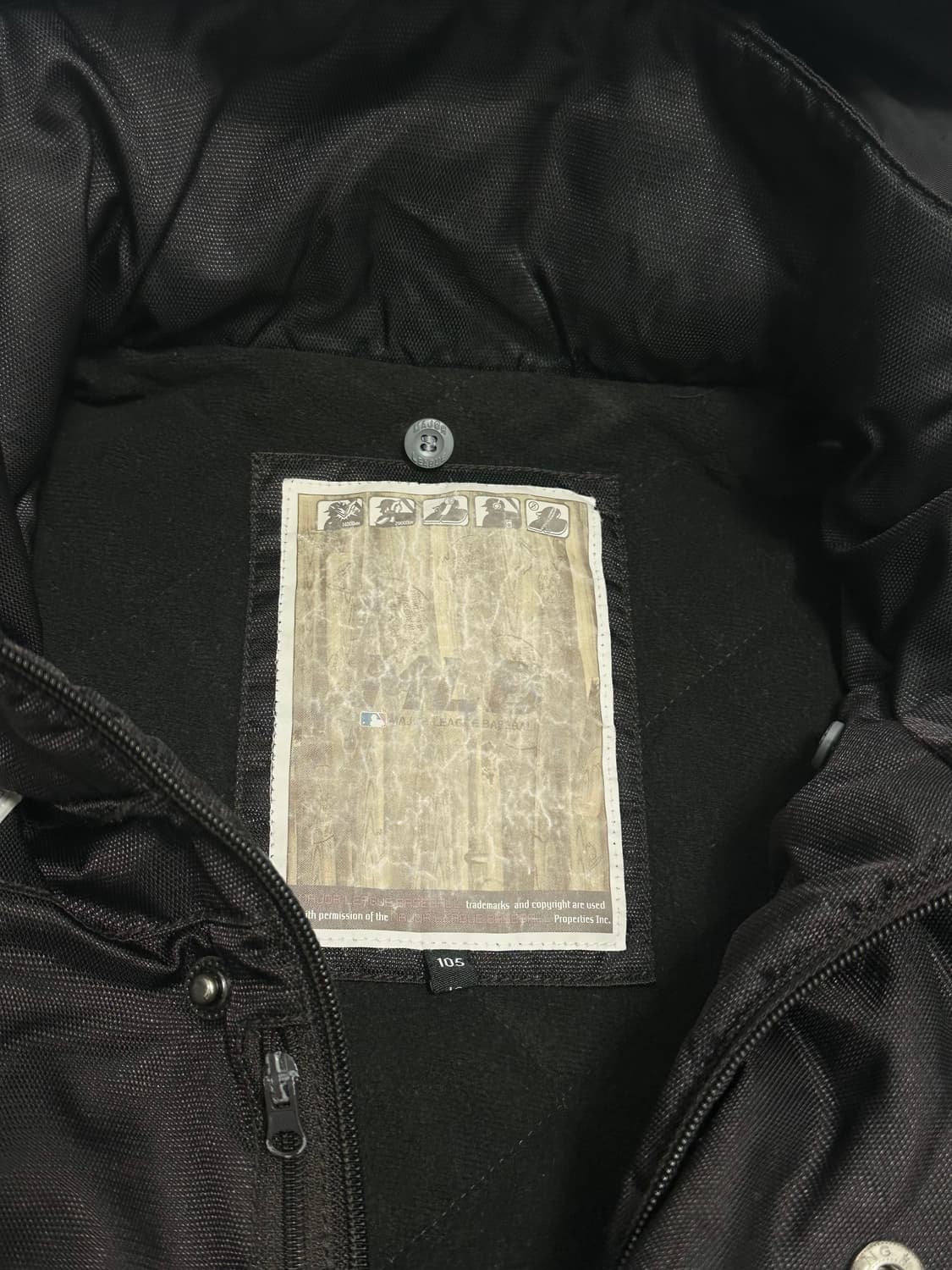 MLB 뉴욕양키즈 빈티지 후드 점퍼 상품이미지9