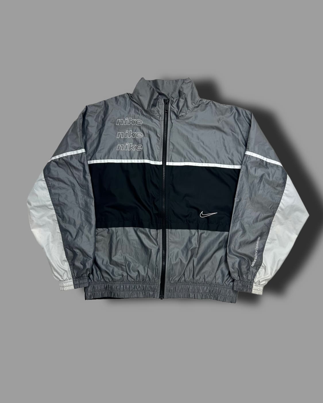 나이키 빅로고 아카이브 RMX 우븐 바람막이 M 상품이미지4