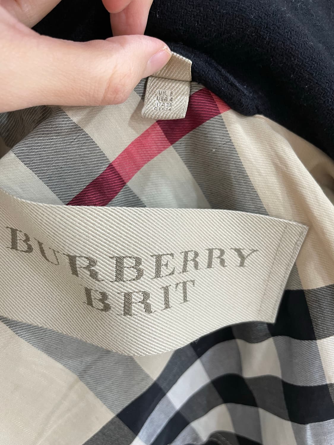 버버리 정품 울코트 상품이미지9