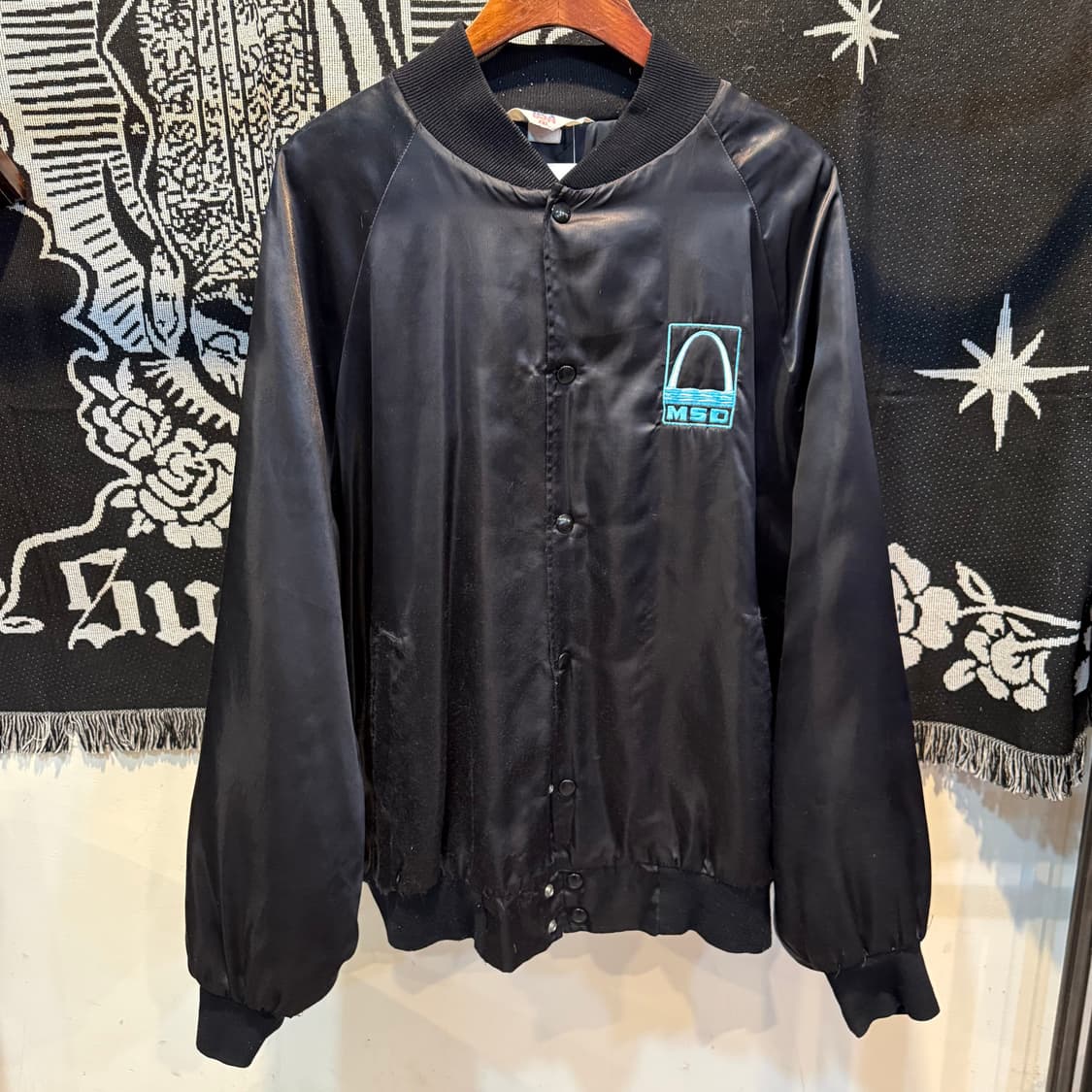 [NO.9] 빈티지 west out 새틴자켓  상품이미지4
