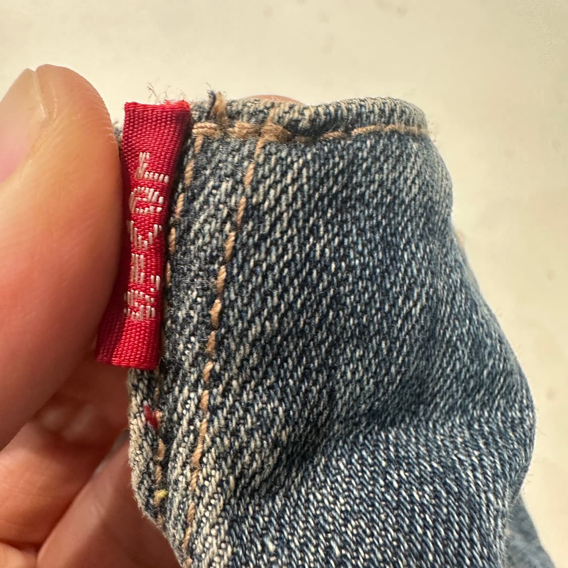 리바이스 y2k 데님 청모자 상품이미지4