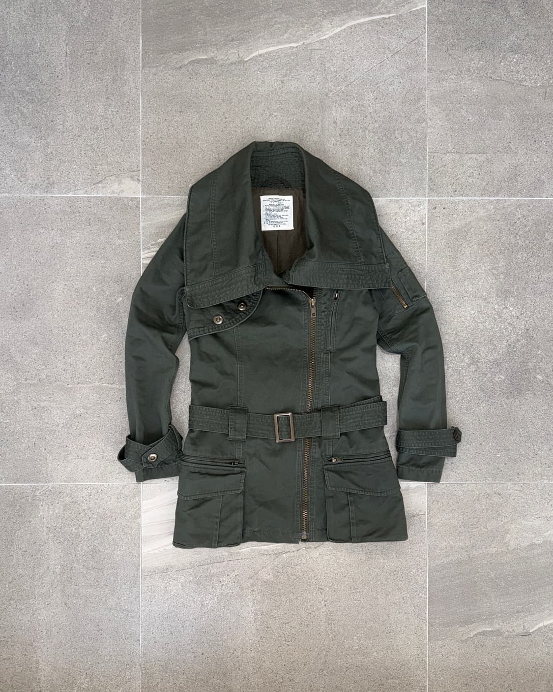 G.O.A khaki military safari jacket  상품이미지1