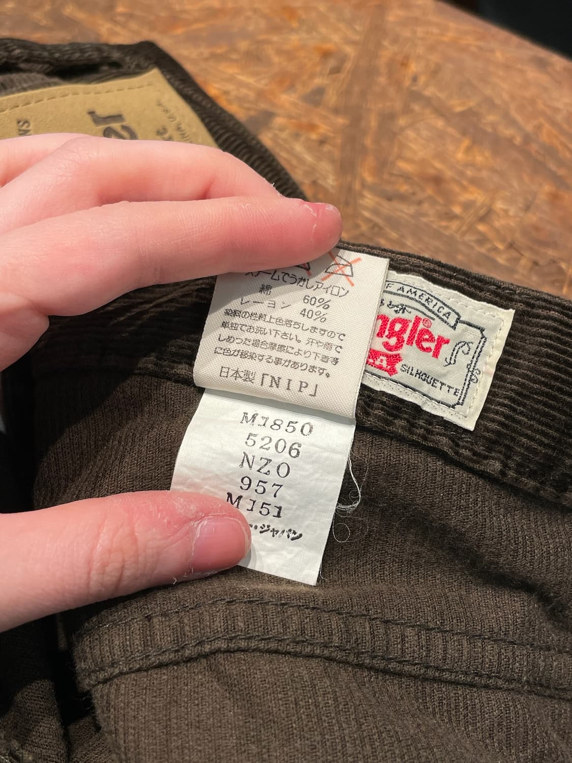Wrangler 랭글러 Japan 코듀로이 팬츠 상품이미지9