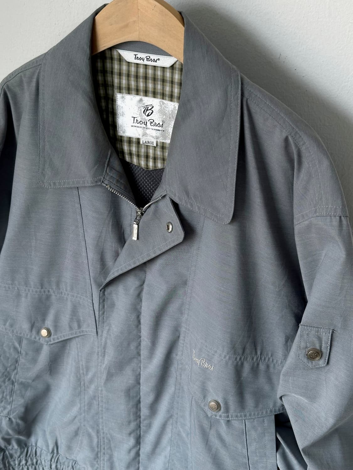 High count fabric volume blouson 상품이미지7