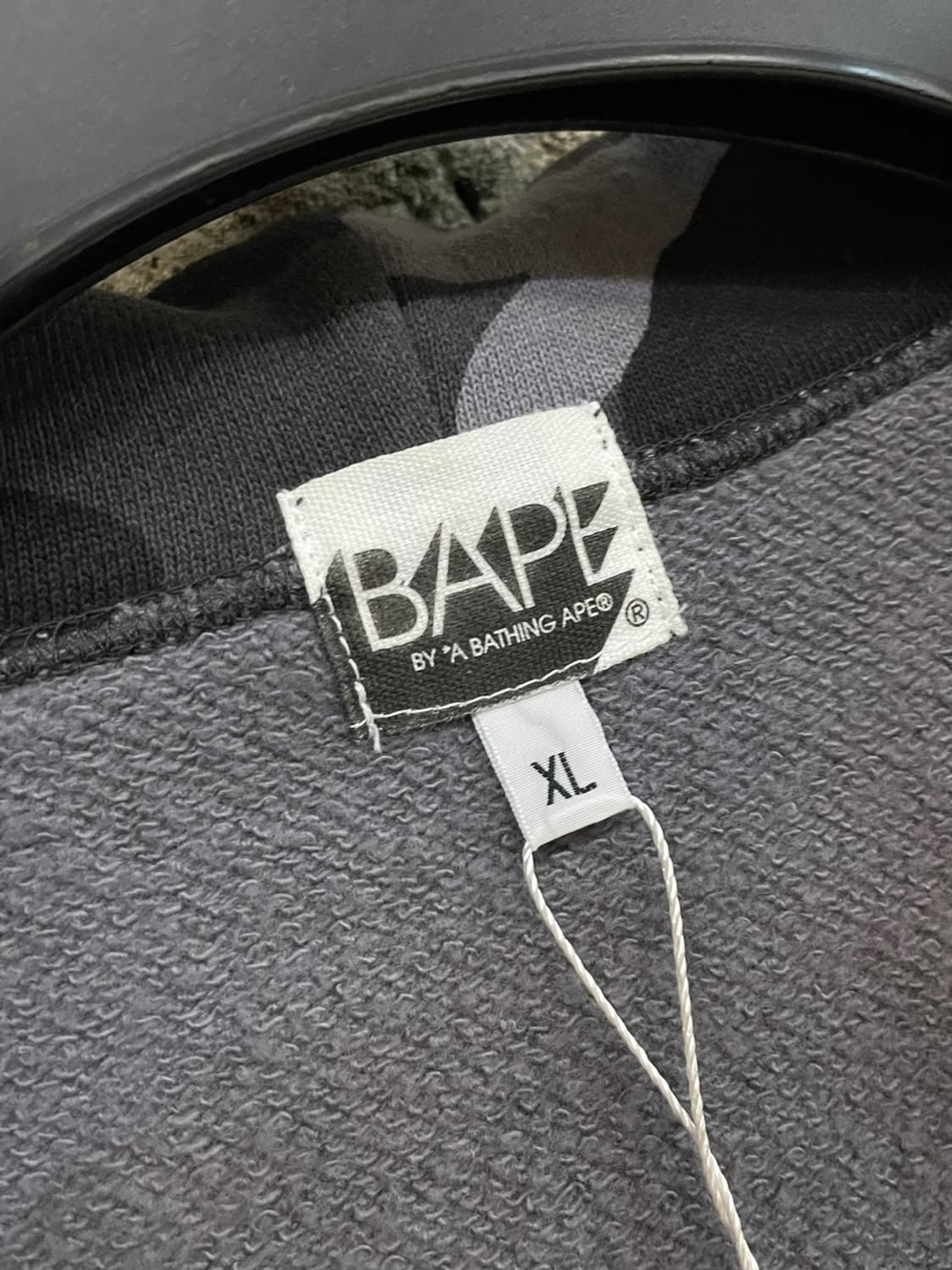 베이프 흑계 카모 후드집업 조끼 상품이미지7