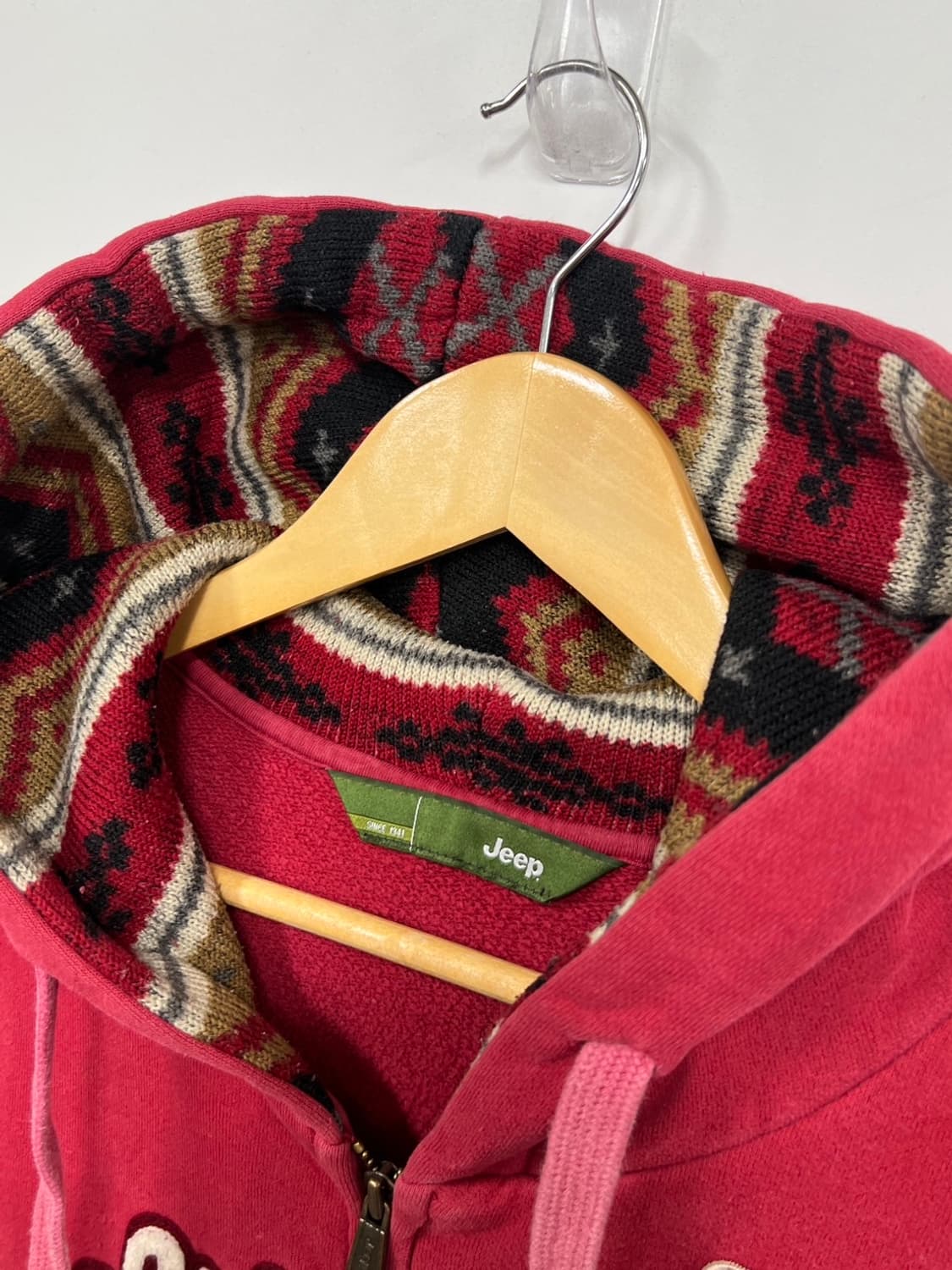 Jeep 지프 Y2K 빈티지 풀 후드집업 상품이미지3