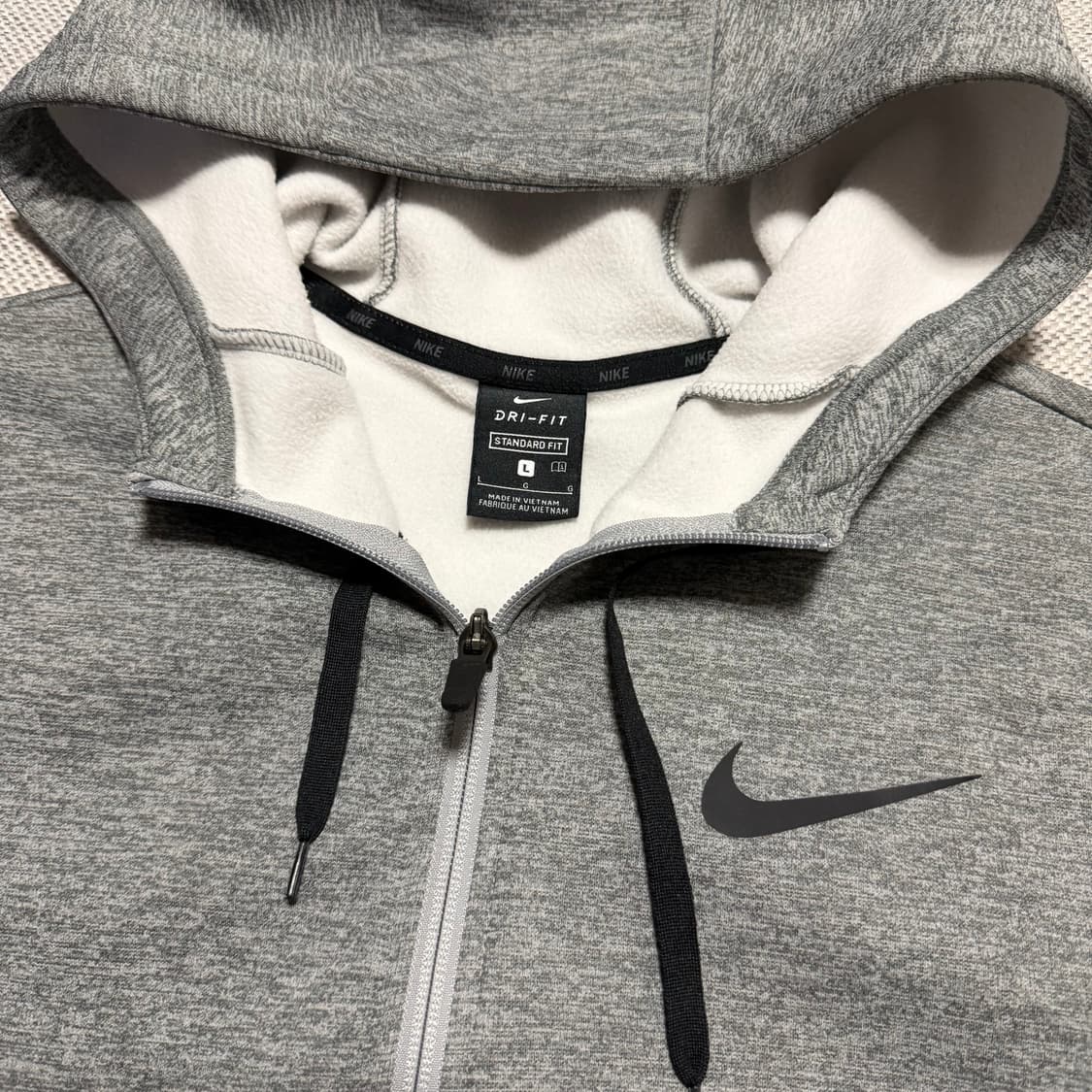 나이키 드라이핏 기모 후드집업 상품이미지2