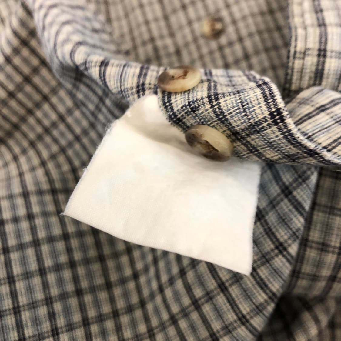 90s 팀버랜드 홍콩판 마이크로체크셔츠 105-110 상품이미지7