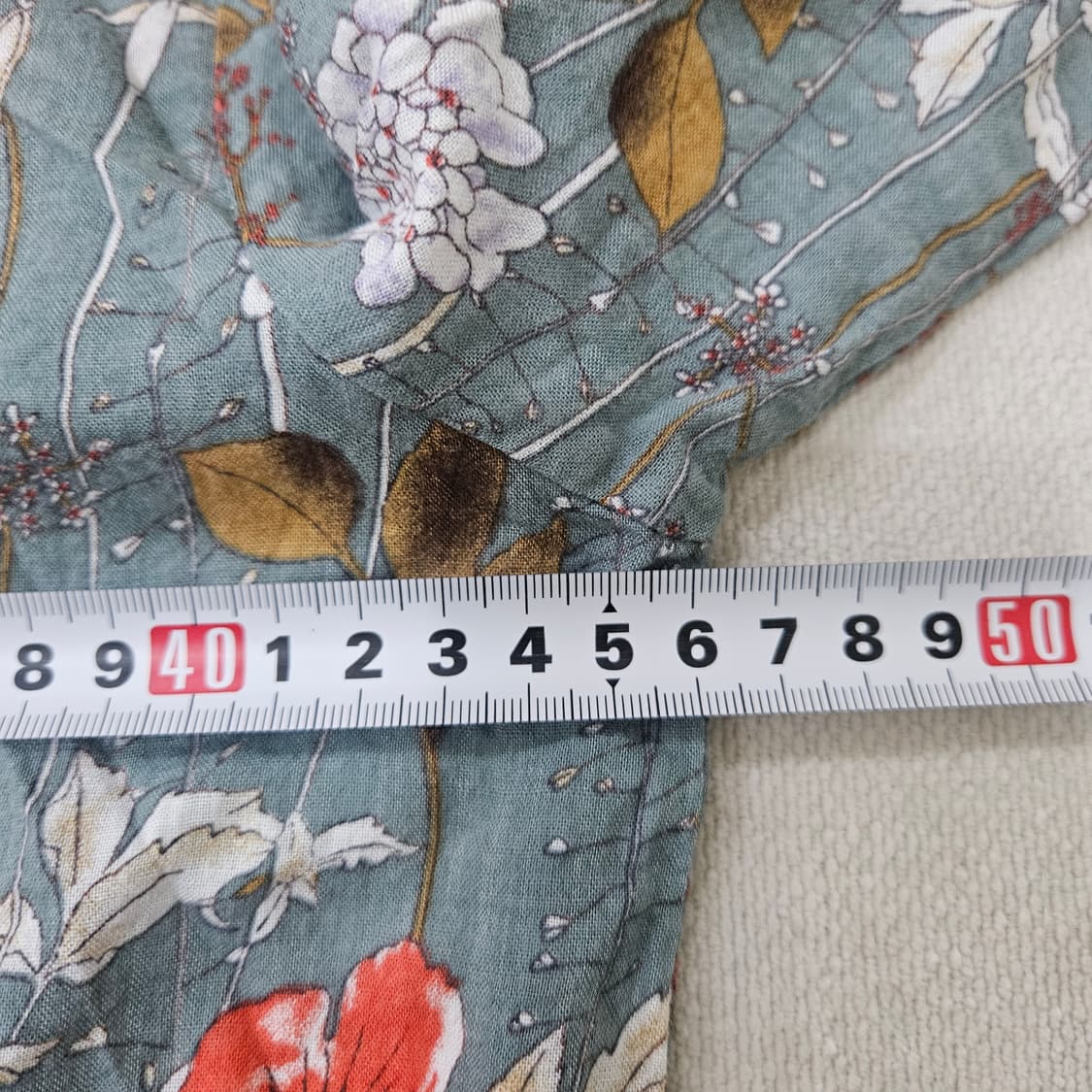 F N.BY  꽃무늬 셔츠 원피스 0402Y 상품이미지5